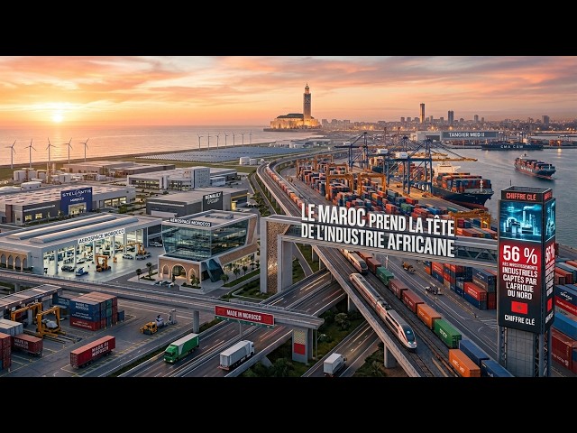 Le Maroc devient un leader industriel en Afrique - YouTube