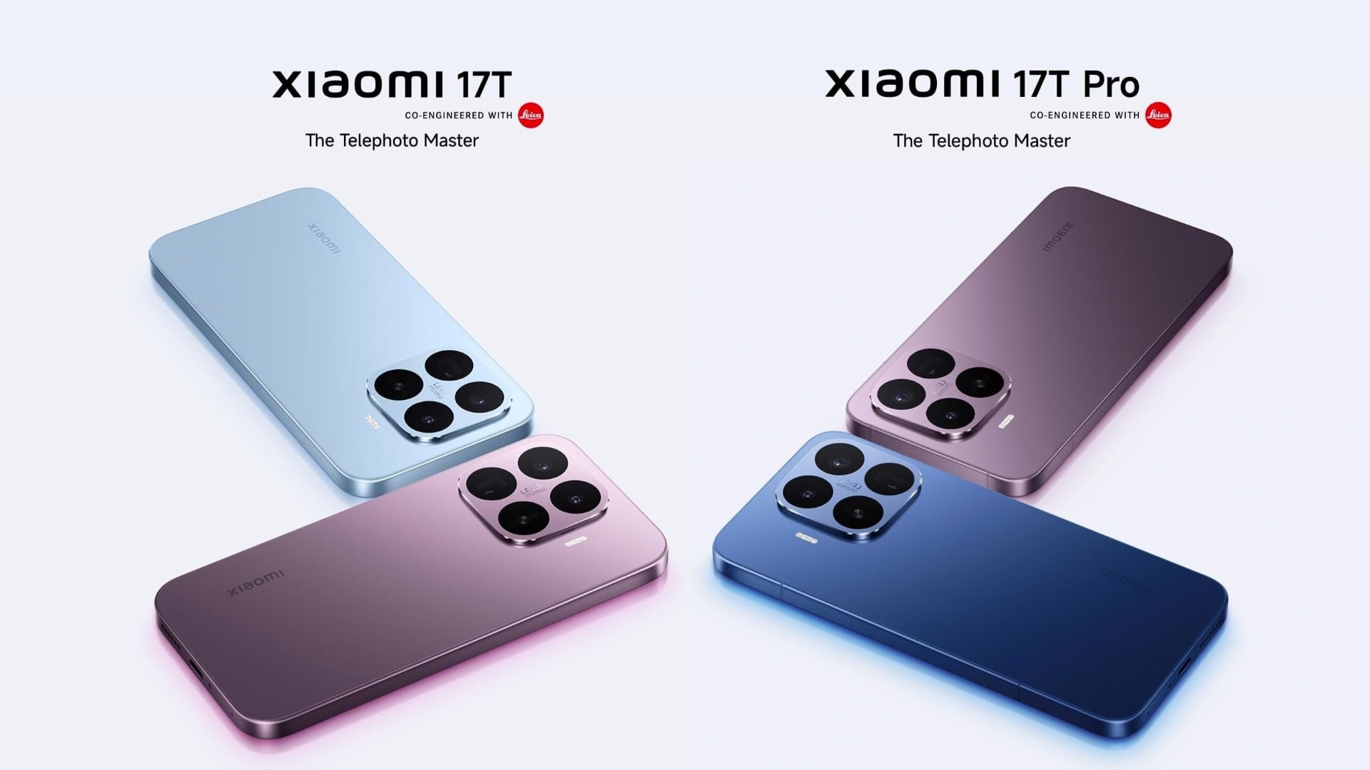 Les spécifications du Xiaomi 17T et du Xiaomi 17T Pro confirmées par le  matériel promotionnel - NotebookCheck.biz News