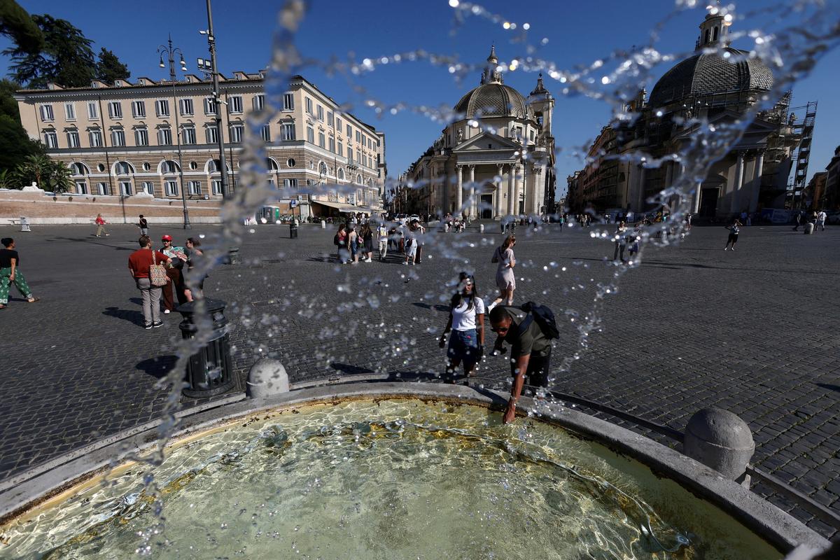 Canicule : quatre villes italiennes, dont Rome, placées en alerte rouge