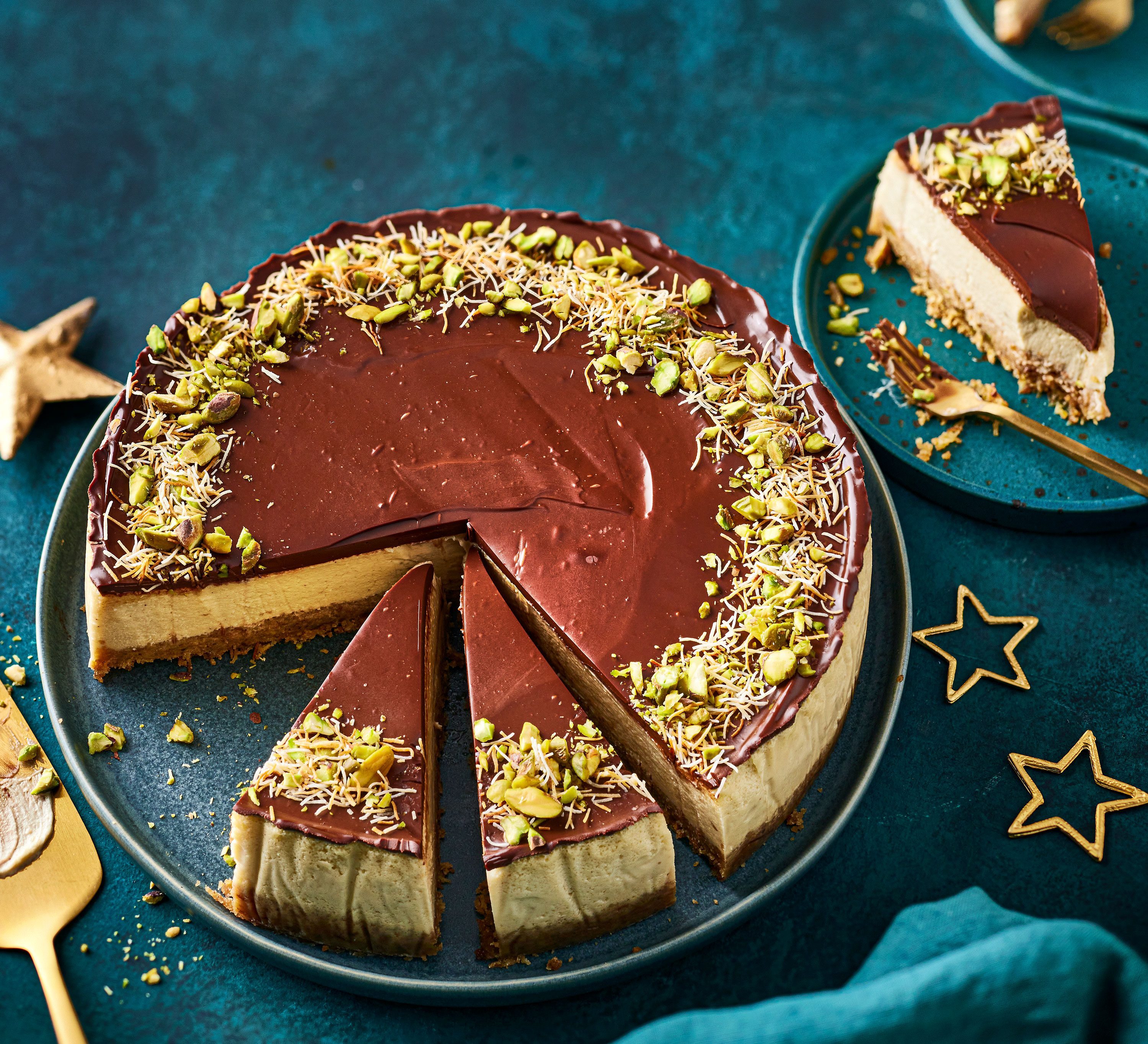 Recette Cheesecake au chocolat façon Dubaï | Saveurs Magazine