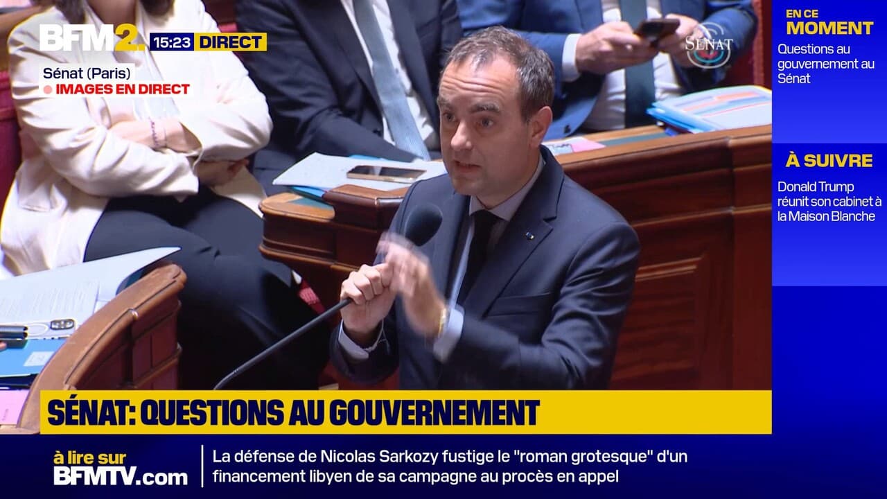 Il n'y a pas de vente d'armes françaises à Israël", martèle Sébastien  Lecornu