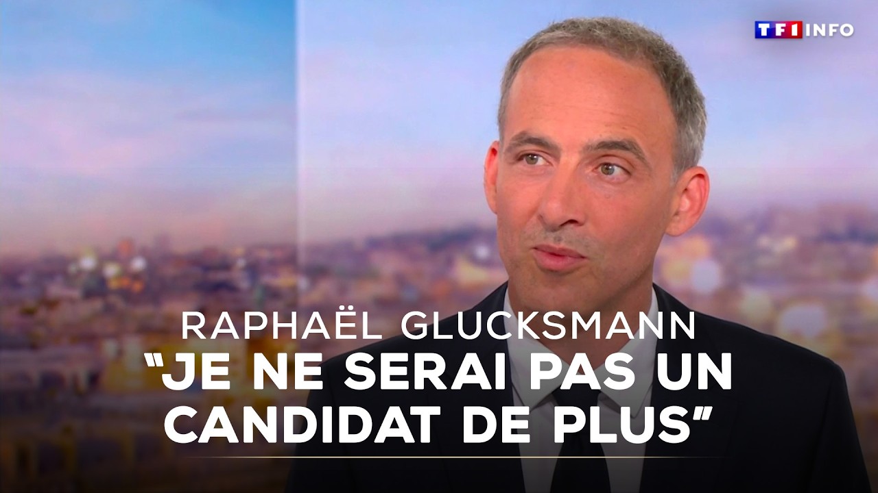 Presidential Election: "I will not be just another candidate," assures Raphaël  Glucksmann｜TF1 INFO - YouTube