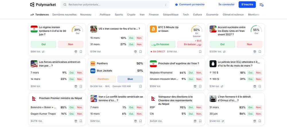 Délit d'initié, impayés… Les controverses se multiplient autour des  plateformes de pari en ligne Polymarket et Kalshi