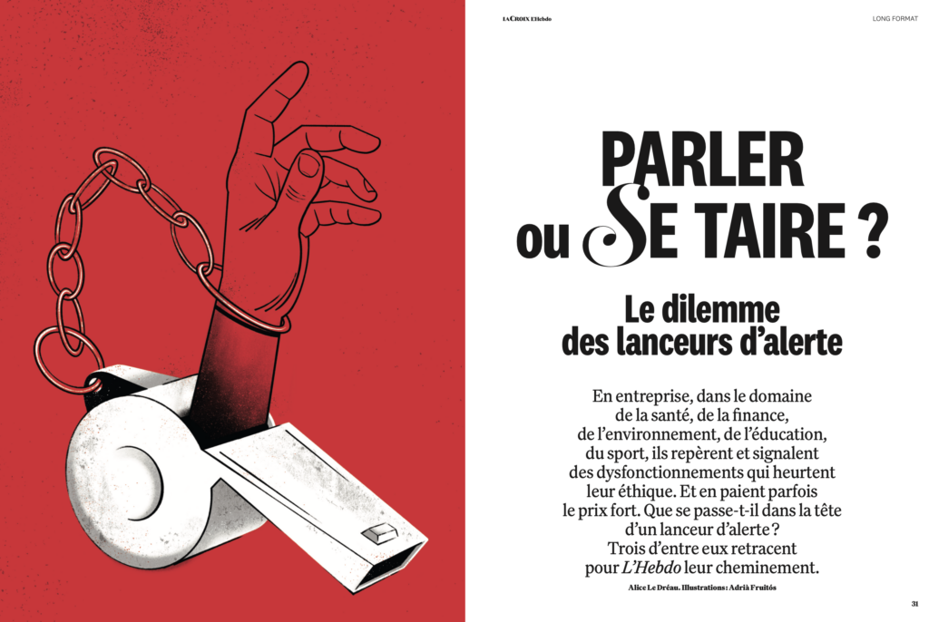 Lanceurs d'alerte : parler ou se taire ? Ils racontent leur dilemme - Apesac