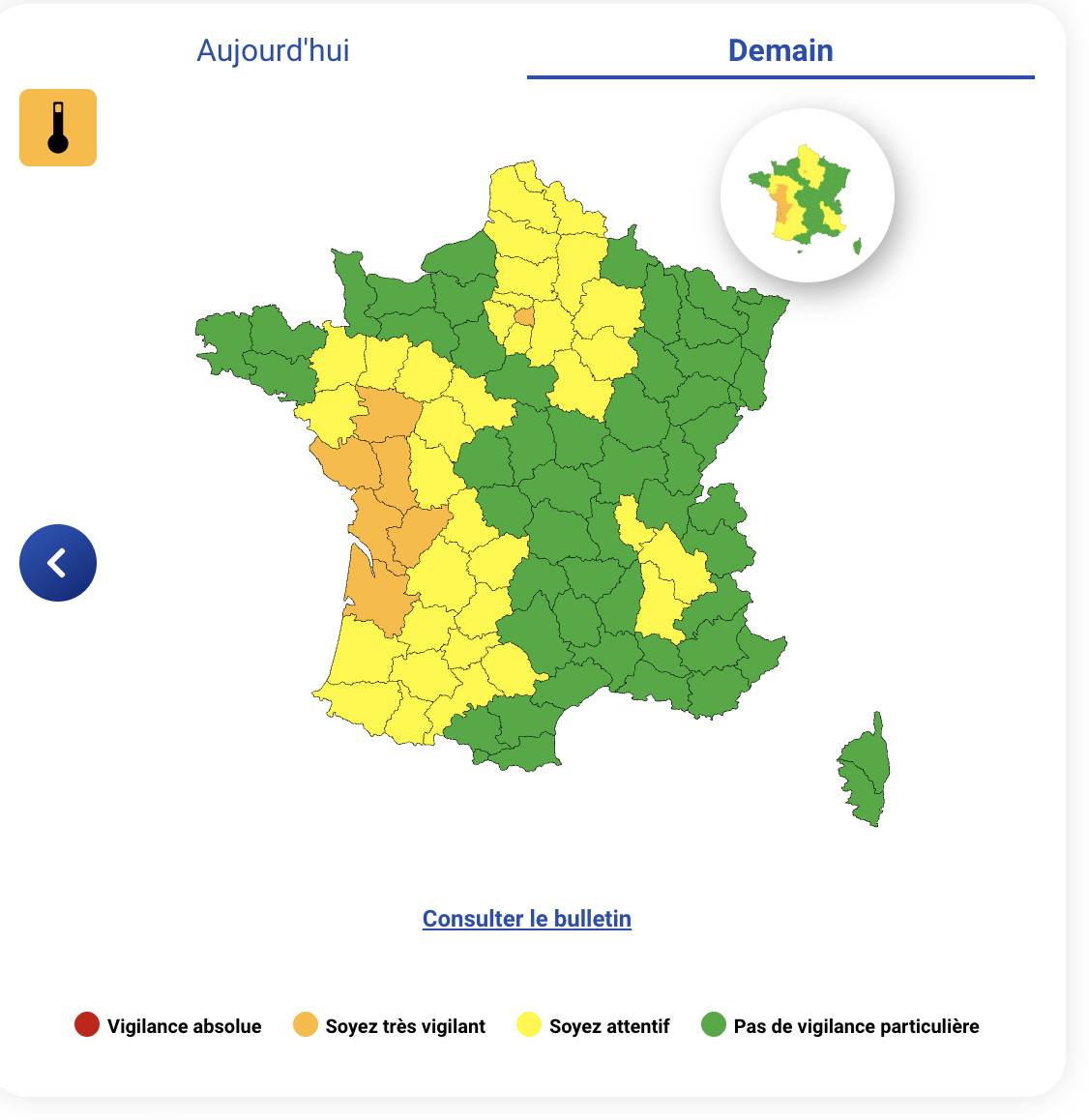 Canicule : voici les 10 départements placés en vigilance orange ce samedi