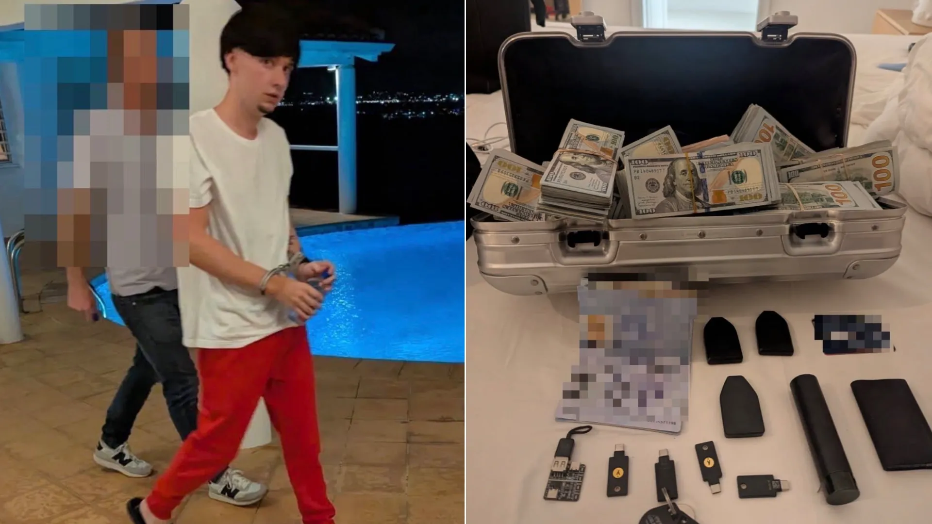Un homme soupçonné d'avoir volé 46 millions de dollars en cryptomonnaie au  gouvernement américain arrêté grâce au GIGN | France Inter
