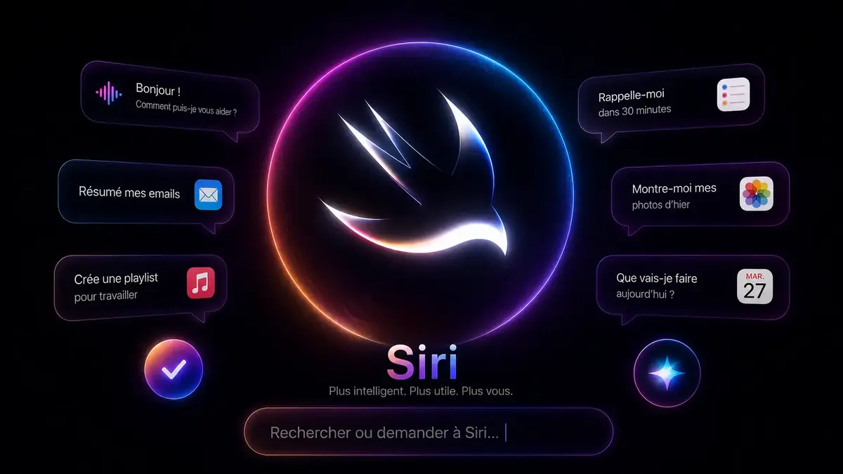 Apple tease : Siri plus sombre et plus intelligent avec iOS 27 ?