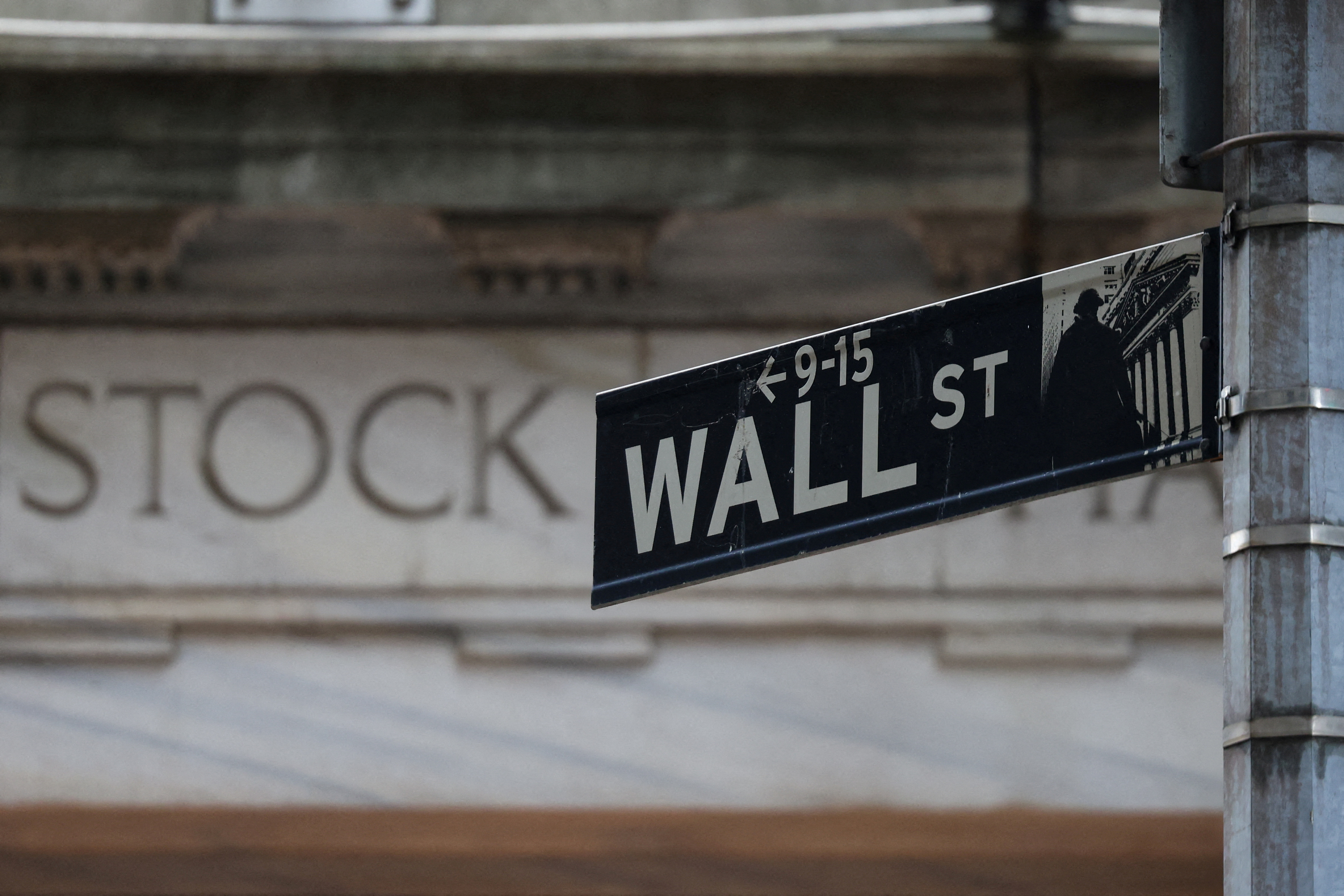 Wall Street en hausse avec l'apaisement des tensions au Proche-Orient