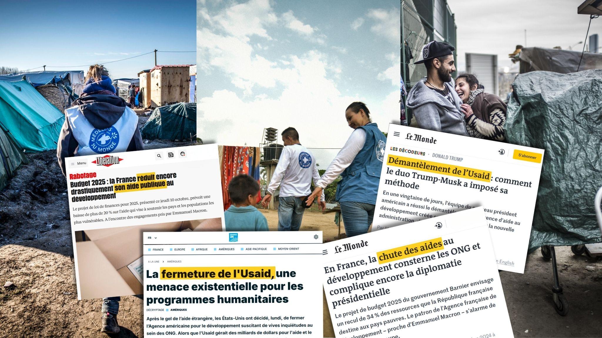 Suspension de l'aide américaine : une catastrophe humanitaire - Médecins du  Monde