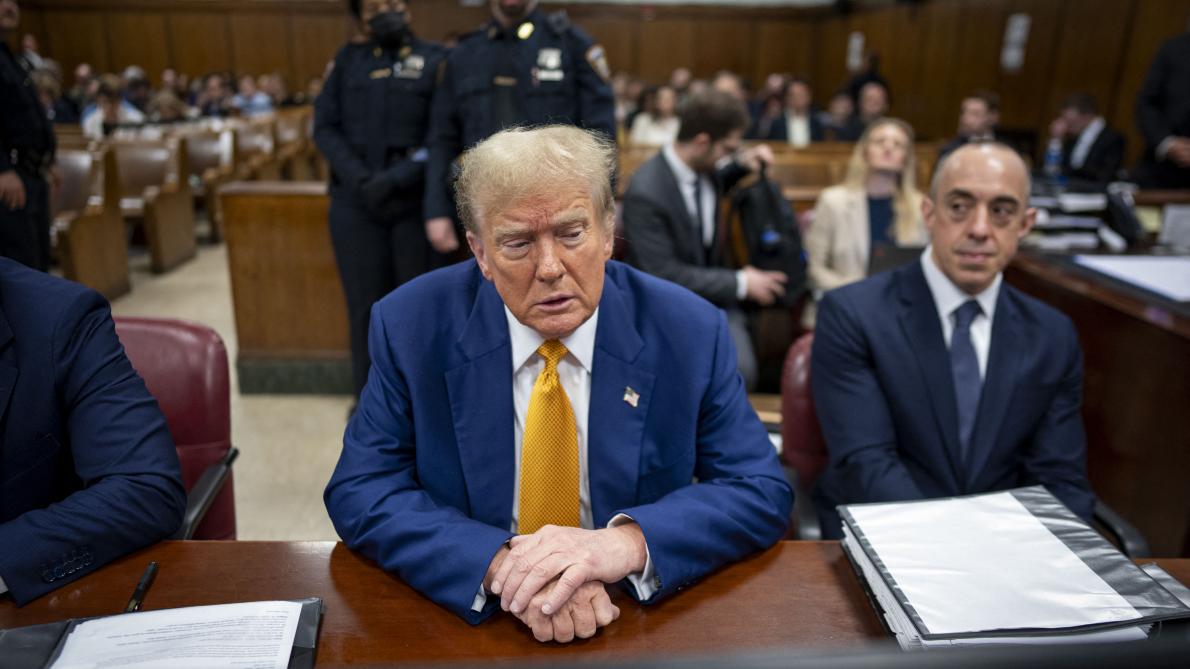 Procès historique de Donald Trump : la défense tente de discréditer  l'avocat de Stormy Daniels - Le Soir