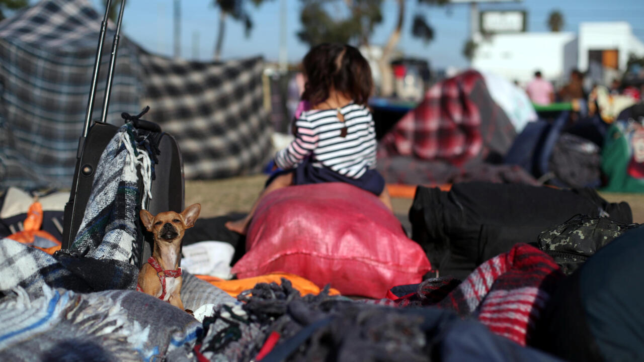 Tijuana: la caravane des migrants à la frontière Mexique-Etats-Unis -  Reportage international - RFI