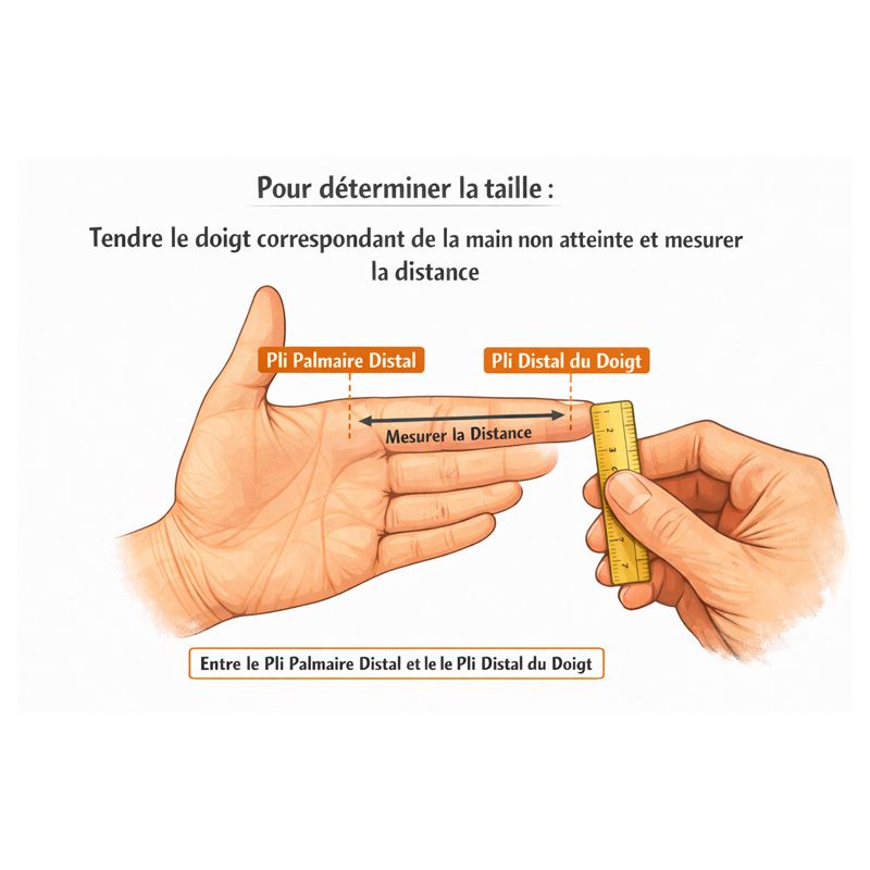 Orthèse de Capener - Attelle de doigt à long ressort - Sof-Stretch™ Rolyan®