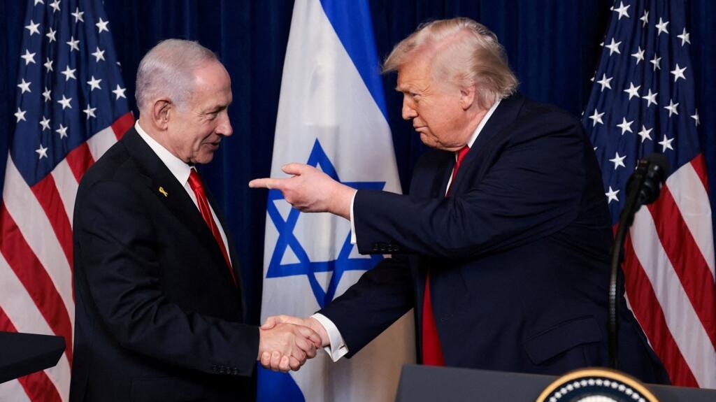 Moyen-Orient: pas d'accord de paix sans la fin du nucléaire iranien,  assurent Trump et Netanyahu - RFI