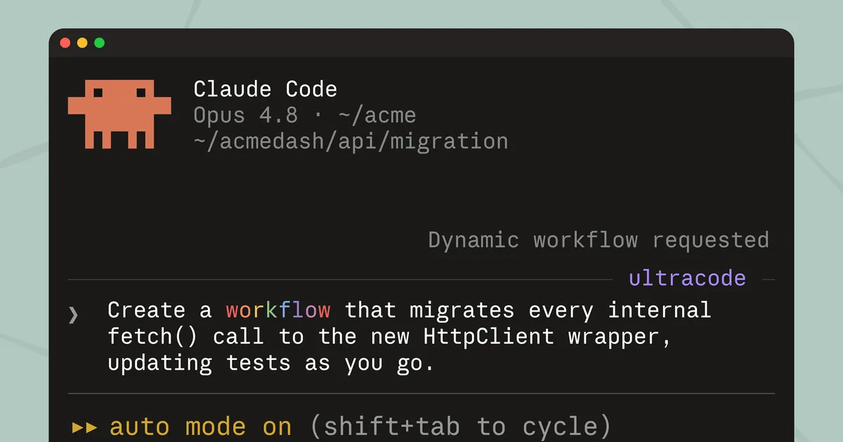 Dynamic Workflows dans Claude Code : Anthropic Ouvre la Research Preview  avec Jusqu'à 1 000 Subagents