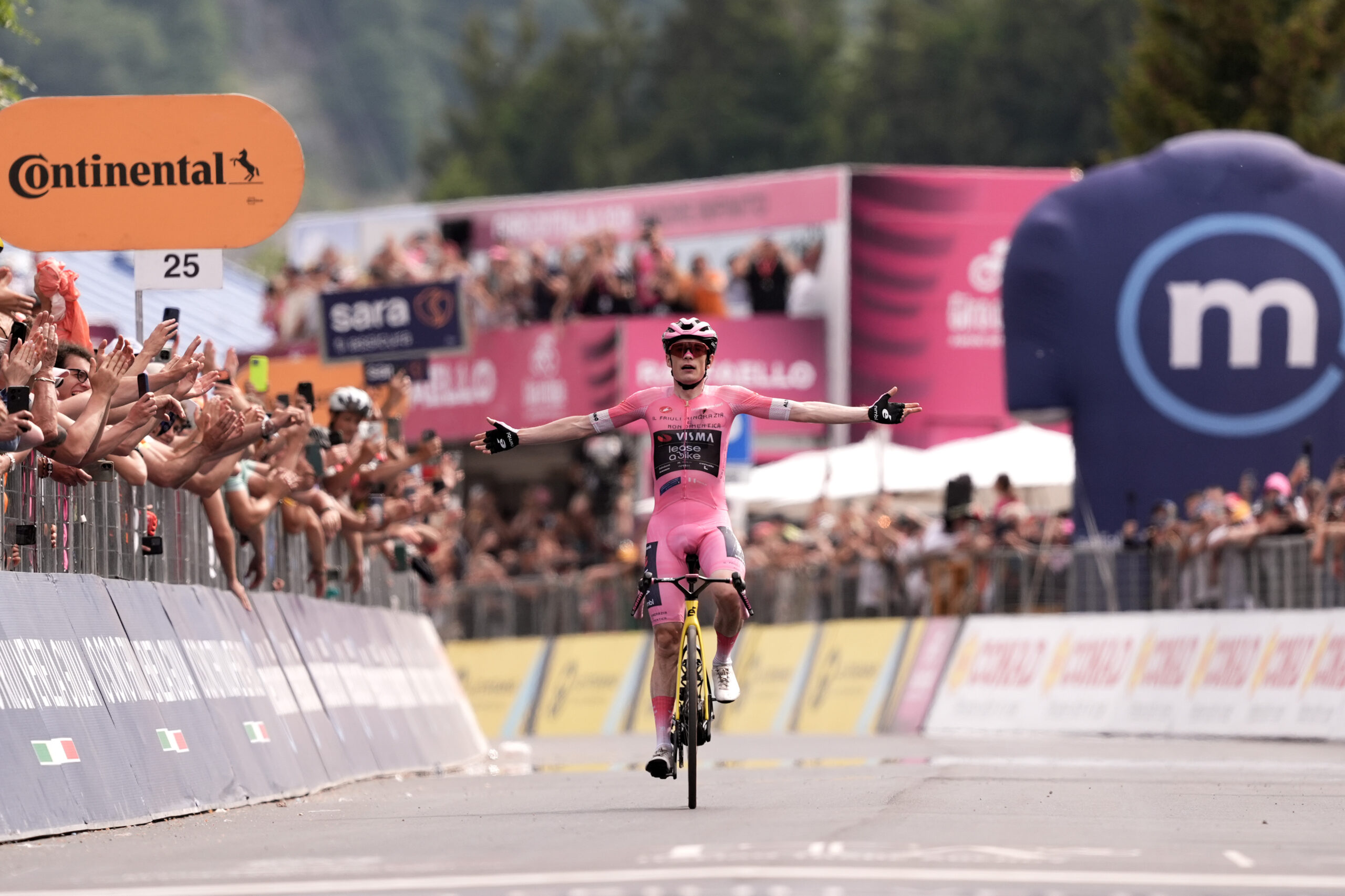 20ème étape Giro d'Italia : Jonas Vingegaard sans rival - Velo 101