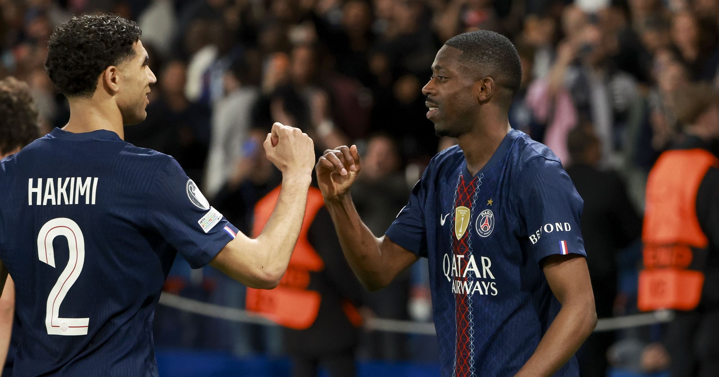 Ligue des champions | Ousmane Dembélé et Achraf Hakimi sont bien là : le  groupe du PSG pour la finale contre Arsenal - Eurosport