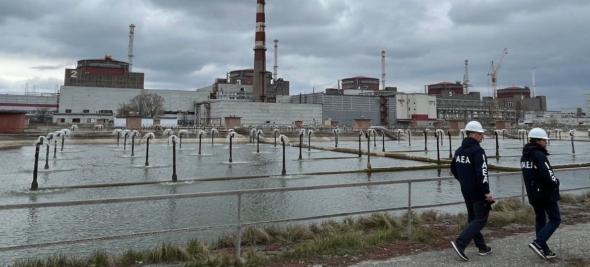 Ukraine : l'AIEA juge inquiétante une nouvelle attaque de drone ayant visé  la centrale nucléaire de Zaporijjia | ONU Info