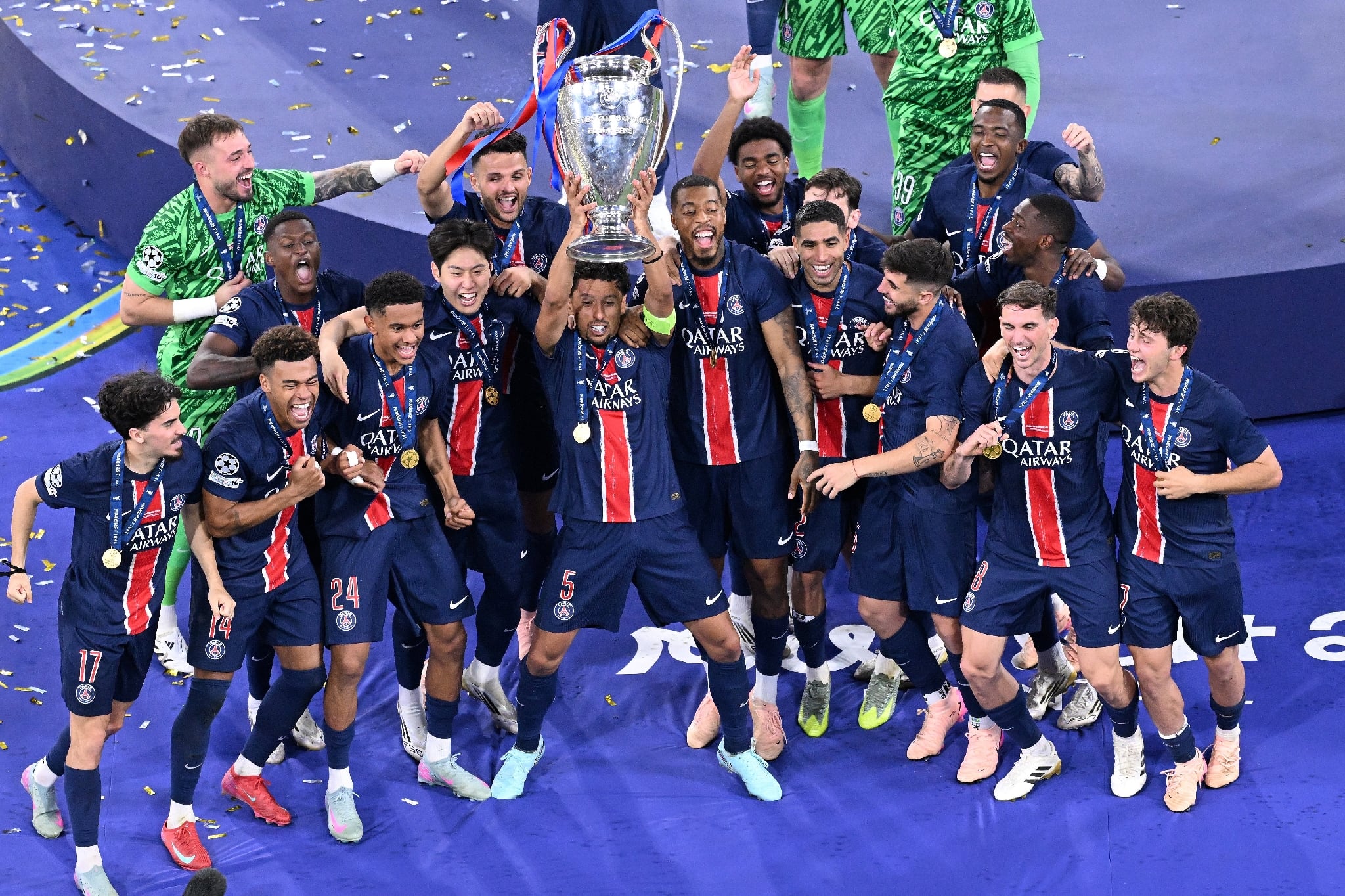 Ligue des champions: le PSG sacré pour la première fois de son histoire –  L'Express