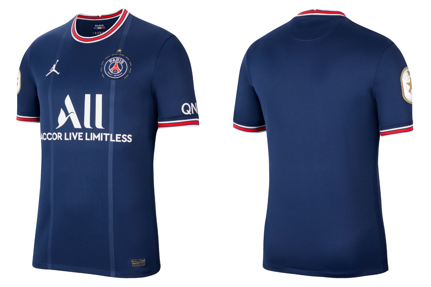 PSG : Le PSG dévoile un maillot collector (étoilé) pour célébrer son 10e  titre