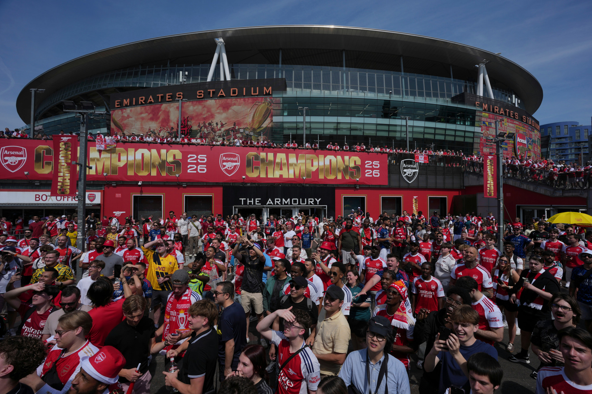 Arsenal: un million de fans attendus à Londres malgré la défaite