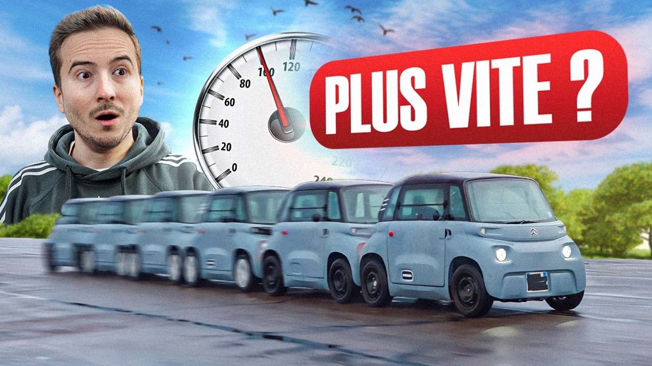 COLLER 6 VOITURES FAIT ALLER PLUS VITE ? - YouTube