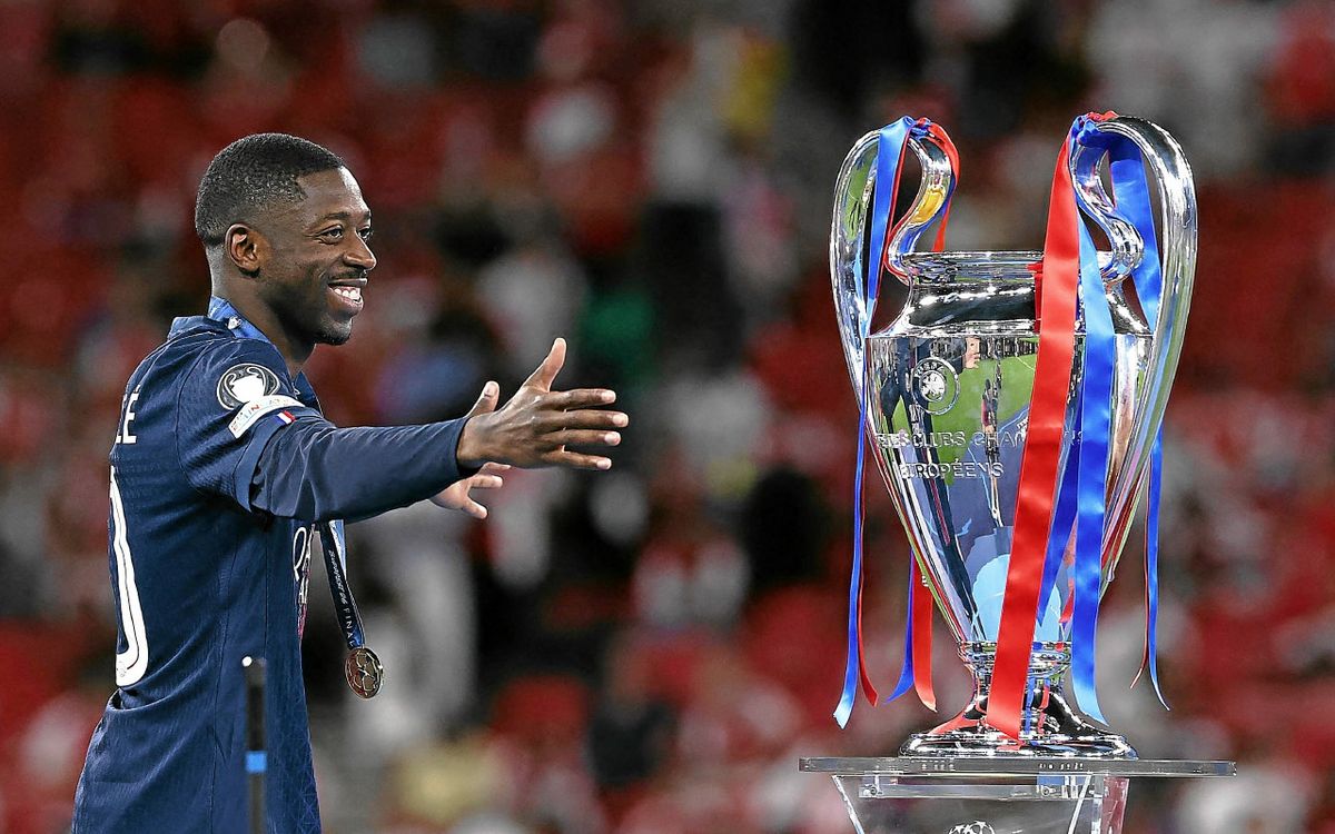 Encore décisif en finale de la Ligue des champions avec le PSG, Ousmane  Dembélé peut rêver d'un deuxième Ballon d'Or | Le Télégramme