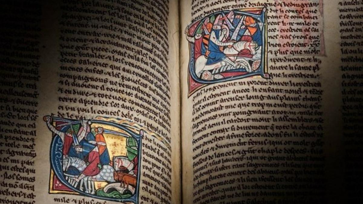 Merlin, le Saint Graal, Arthur, un recueil du XIIIe siècle mis aux enchères  à plus d'un million d'euros