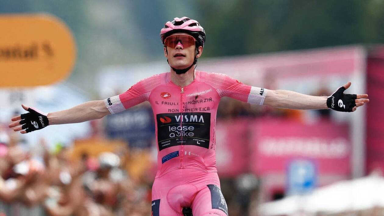 Giro 2026. Le classement général après la 20e et avant-dernière étape  remportée par Jonas Vingegaard