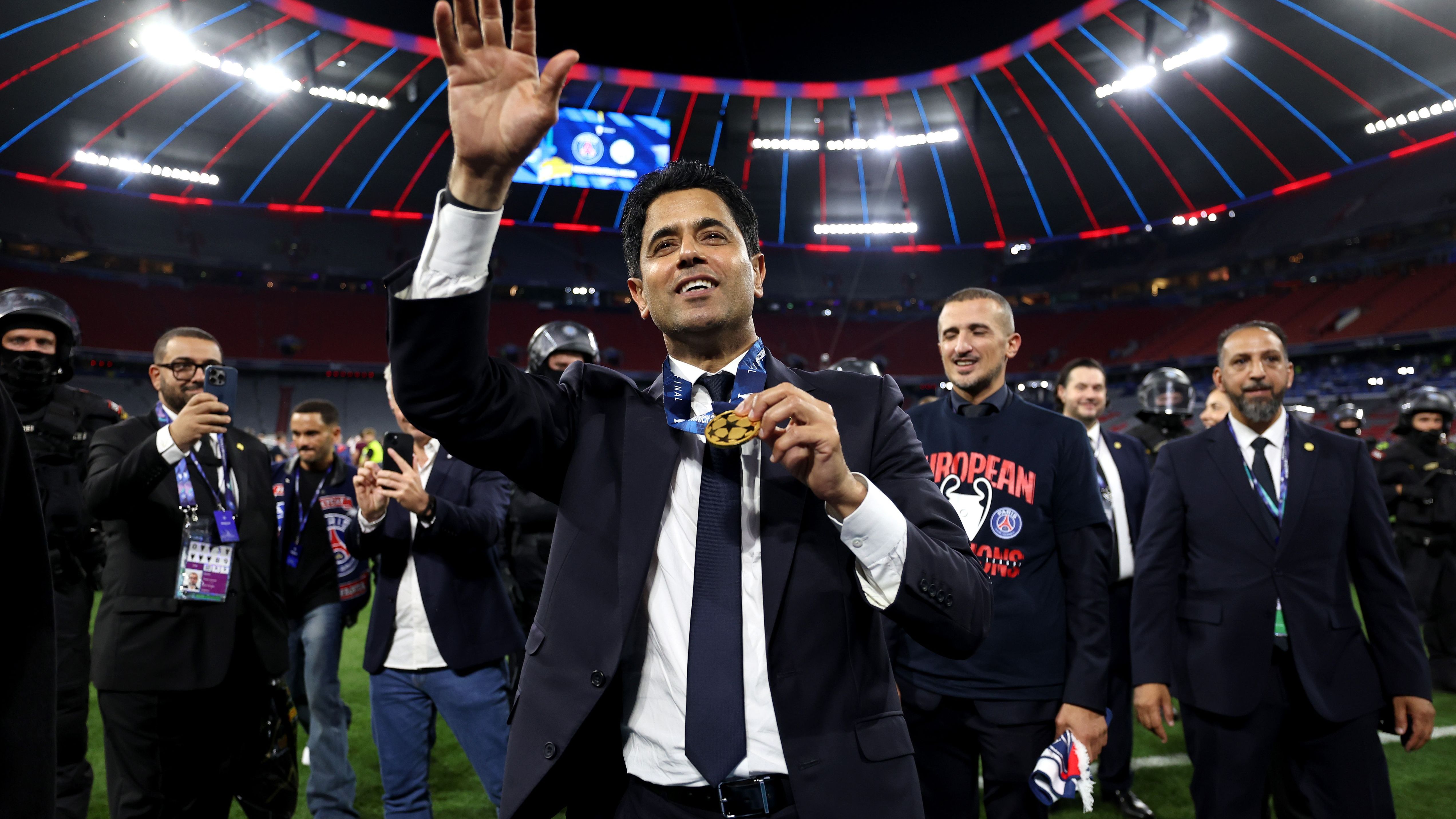 PSG, l'incroyable aveu de Nasser Al-Khelaifi après le sacre en Ligue des  Champions | Goal.com Français
