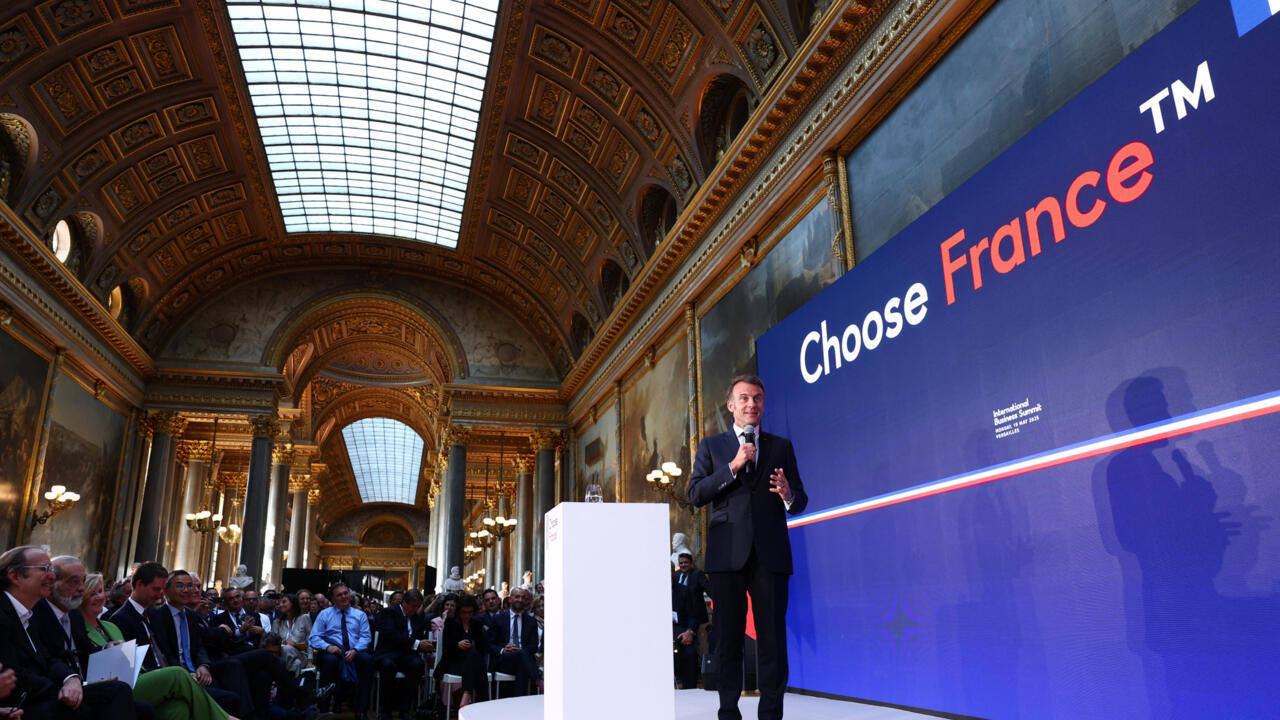 Sommet Choose France : 20 milliards d'euros d'investissements, l'IA au cœur  des projets - France 24