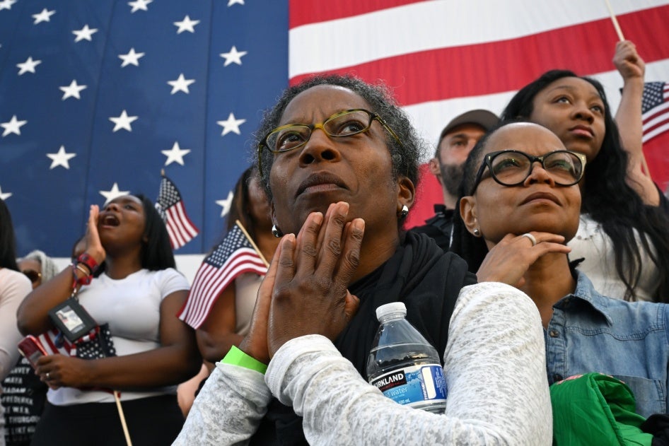 États-Unis : Le mandat de Trump débutera après une année de revers pour les  droits humains | Human Rights Watch