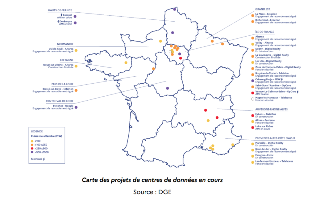 Moins d'usines et plus de data centers : le nouveau visage de l'industrie  en France - Novethic