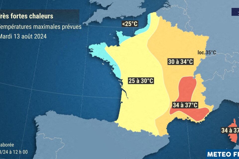 Risques d'orages violents ce mardi en France : 28 départements placés en  vigilance orange