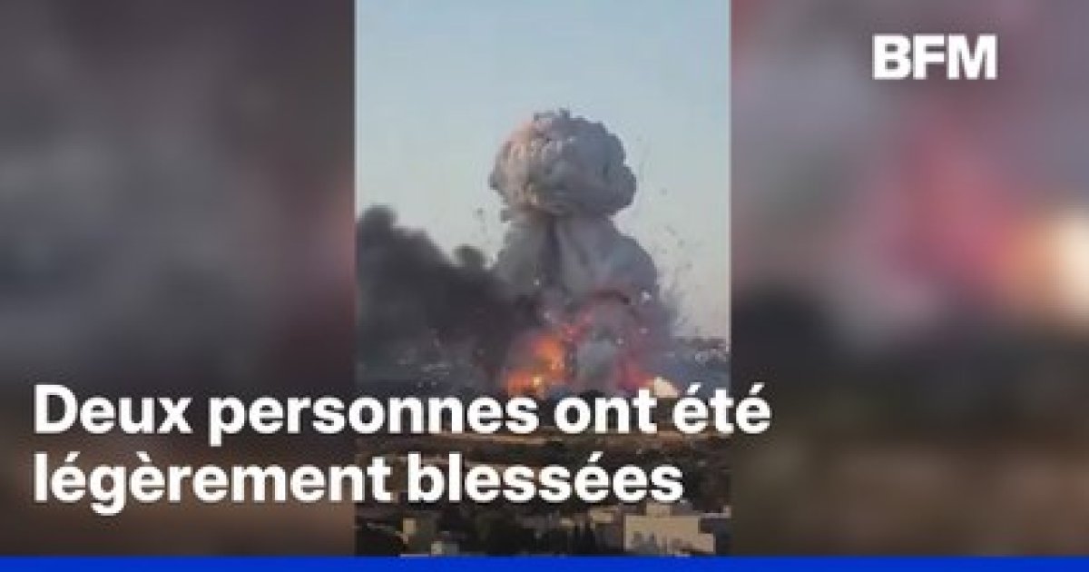 Malte: une impressionnante explosion dans une usine de feux d'artifice :  Actualités - Orange