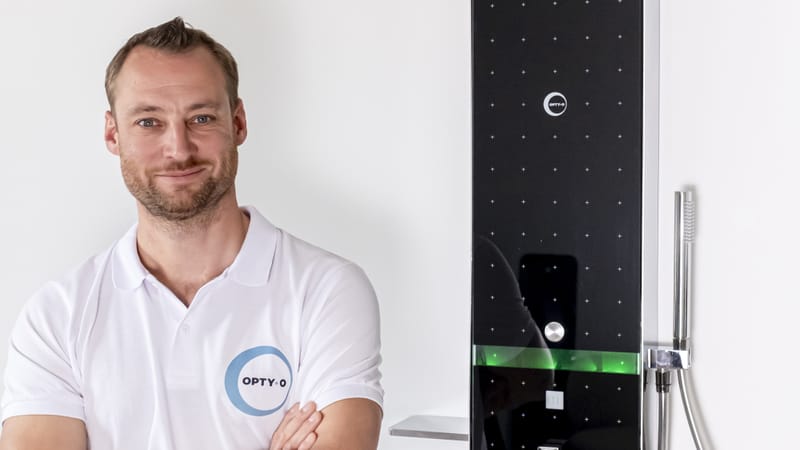 Opty-O : la douche qui recycle l'eau et fait fondre la facture