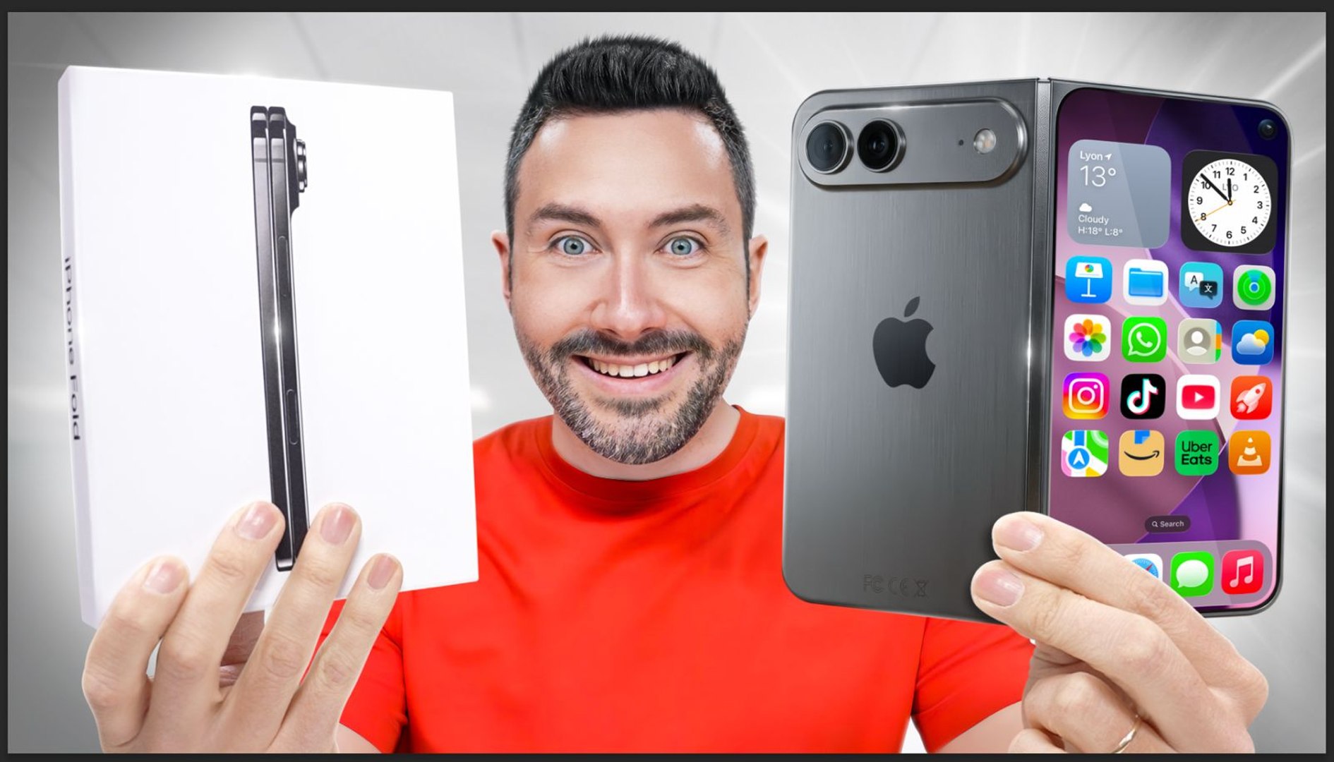 J'ai pris en main l'iPhone Pliable en avant-première ! (en Chine) - Vidéo  Dailymotion