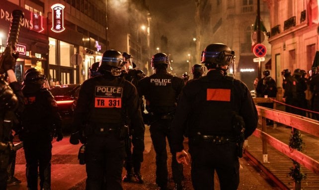 Scènes de violences sur Paris suite au sacre du PSG en Ligue des Champions