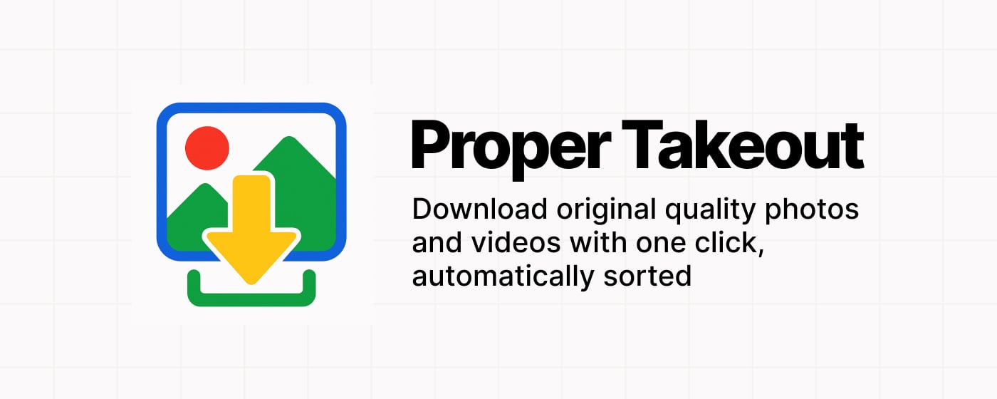 Proper Takeout pour Google Photos : r/degoogle
