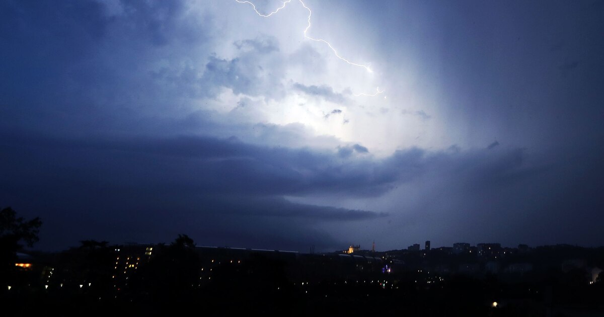 Orages: trois départements du sud-est placés en vigilance orange – L'Express