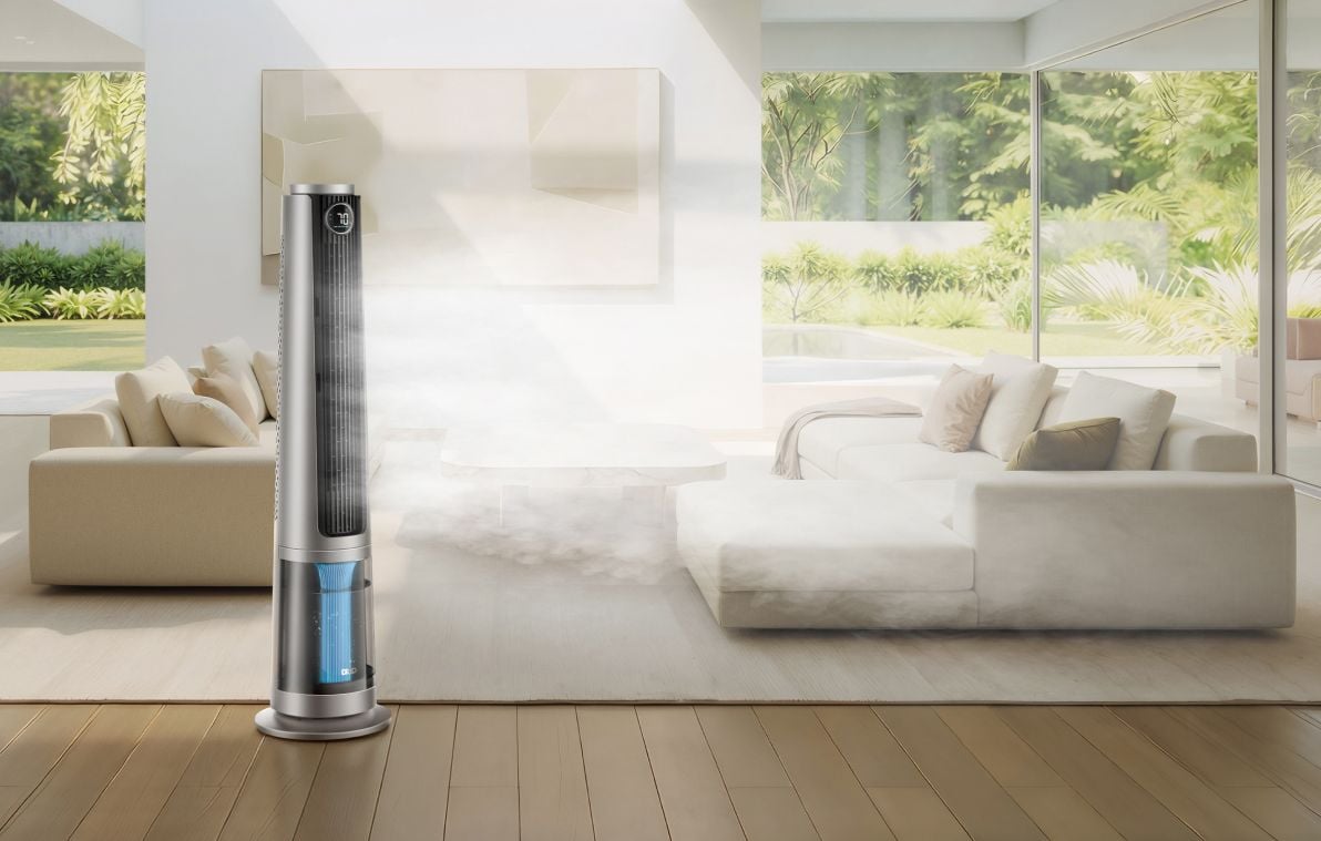Fortes chaleurs : On a testé (et apprécié) le ventilateur brumisateur Dreo  765S