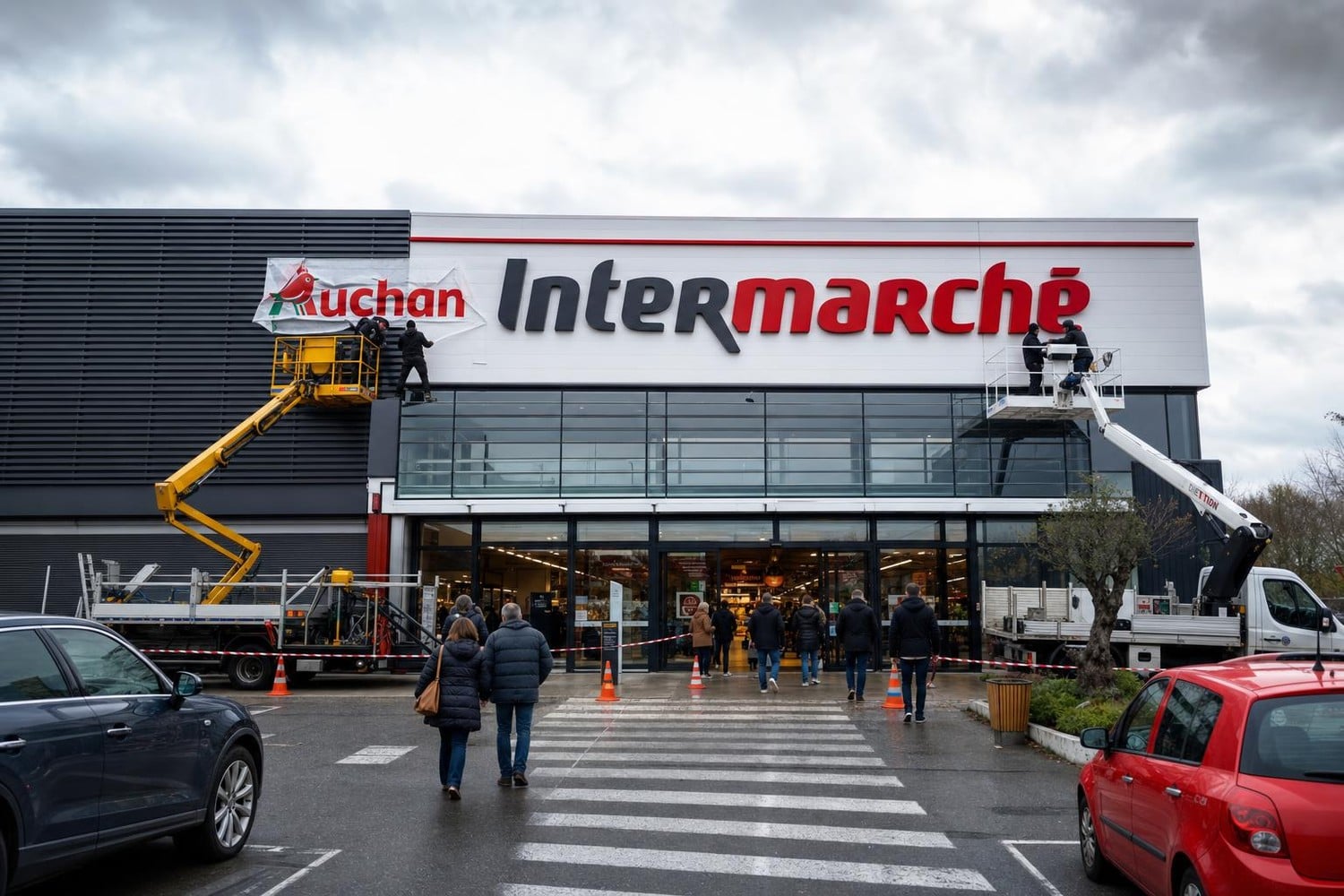 Auchan : 72 magasins bientôt transformés en Intermarché, 17 autres non  repris, le vôtre est-il dans la liste ?