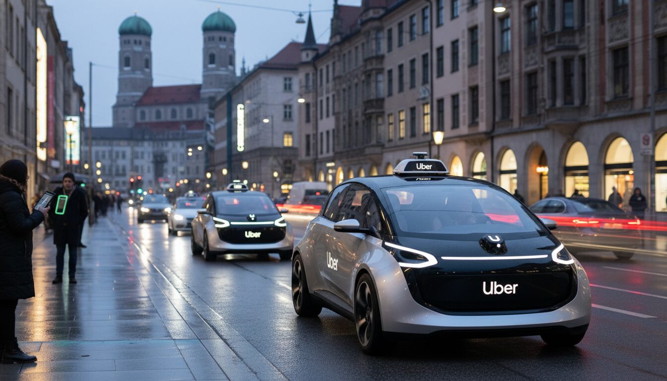 Uber teste ses robotaxis autonomes à Munich : l'avenir du taxi sans  chauffeur