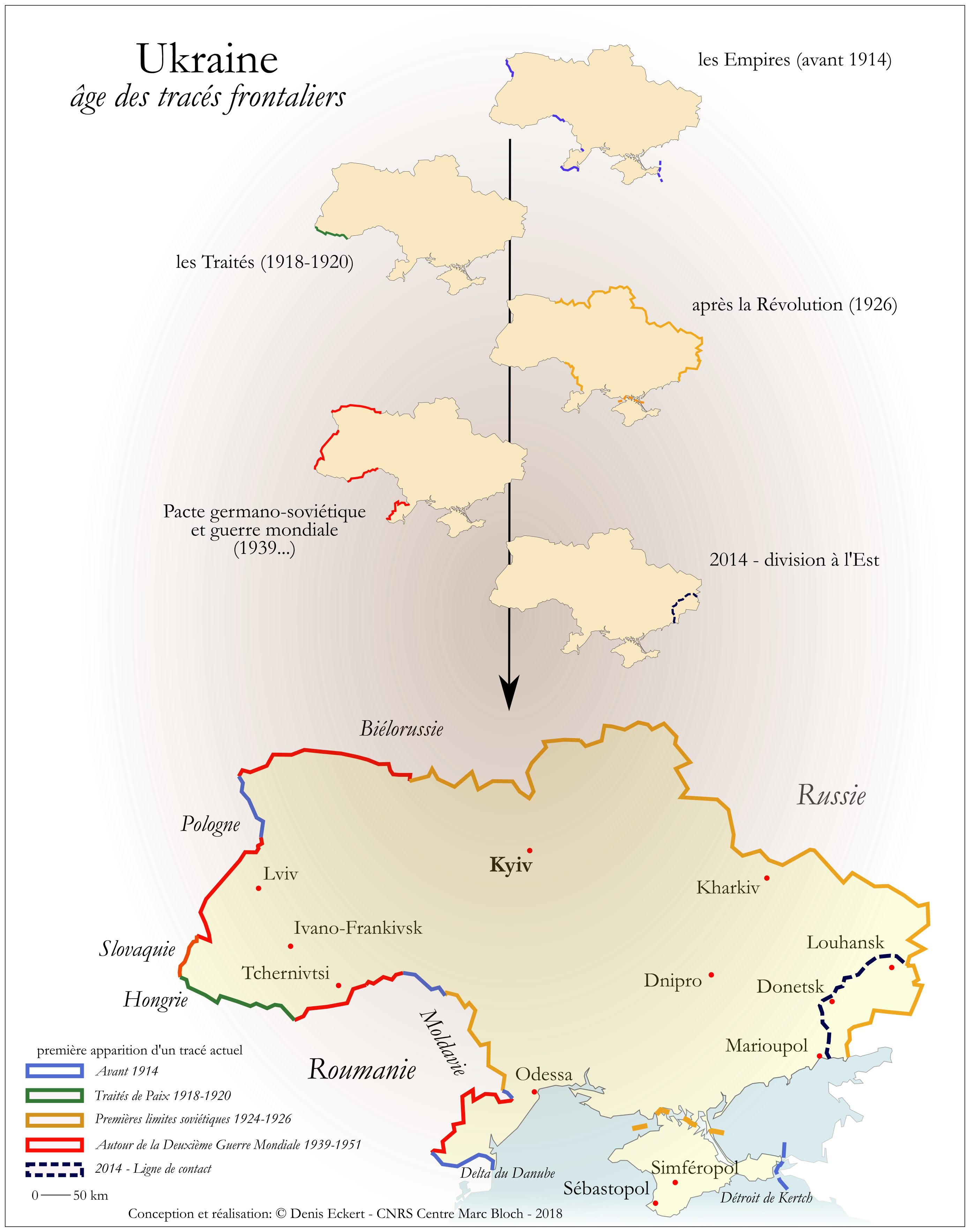 L'Ukraine ou les contours incertains d'un Etat européen