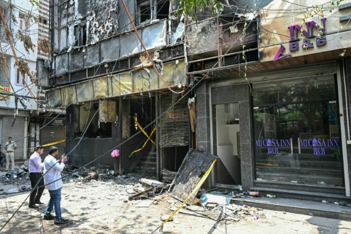 Inde: au moins 21 morts dans l'incendie d'un hôtel de la capitale New Delhi  - 03/06/2026 à 12:26 - Boursorama