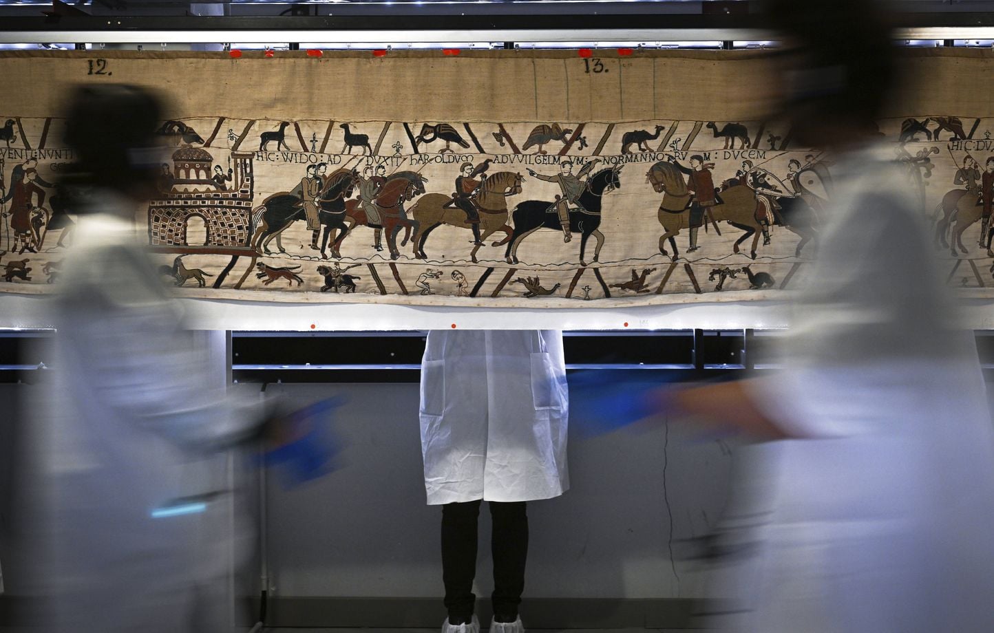 La ministre de la Culture rassure sur le transport de la tapisserie de  Bayeux