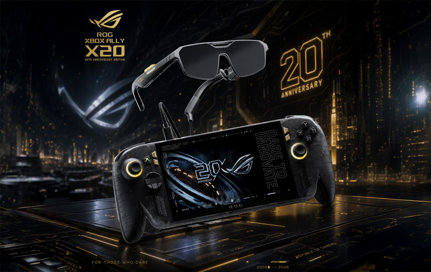 Computex 2026 : ROG Xbox Ally X20 : OLED, AR et édition collector ASUS