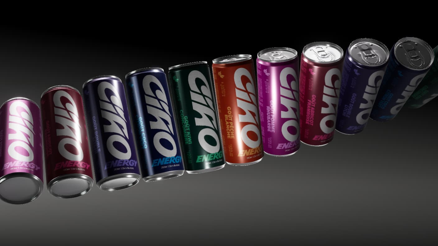Ciao Energy, la boisson énergisante lancée par Squeezie, Léna Situations et  Inoxtag, arrive en rayons