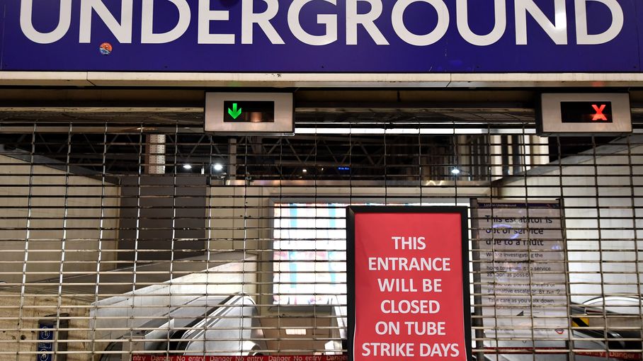 Le métro londonien paralysé par une grève – franceinfo