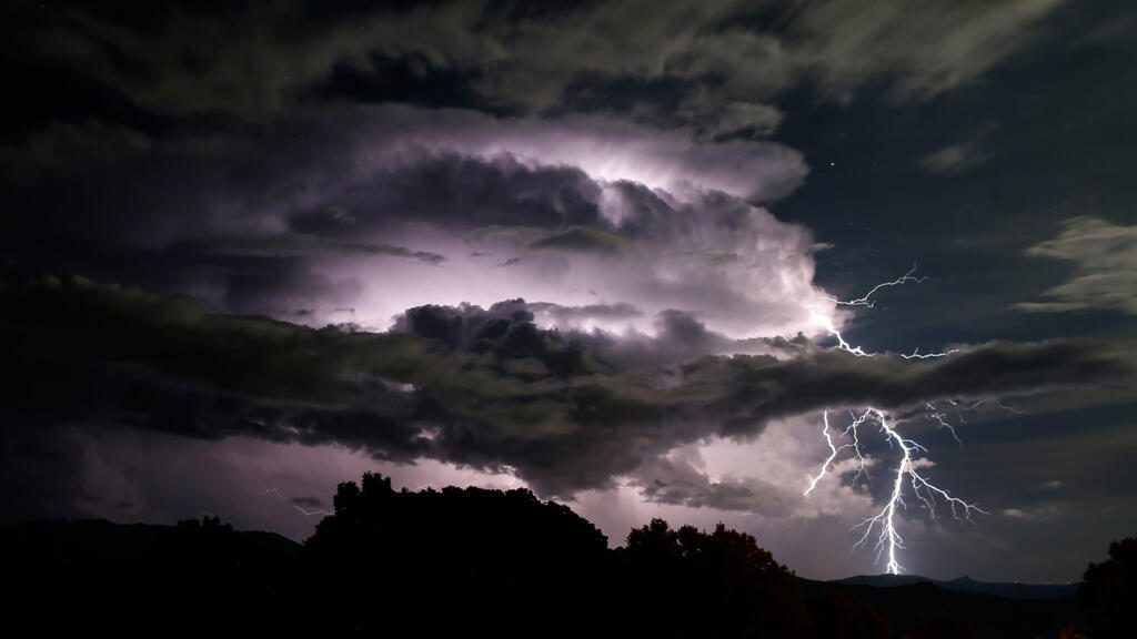 Trois départements du Sud-Est placés en vigilance orange "orages"