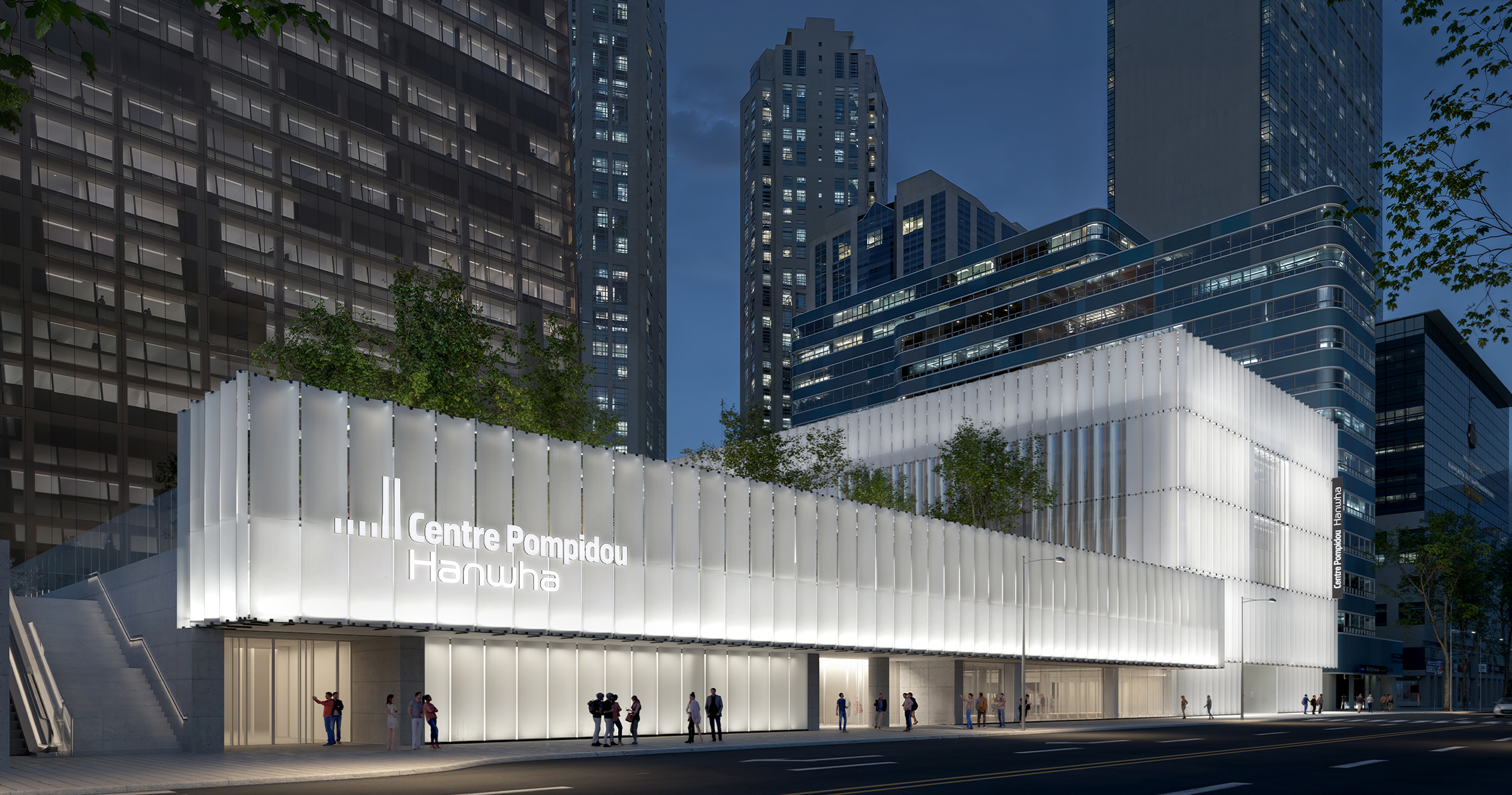 Centre Pompidou x Hanwha Seoul - Wilmotte & Associés